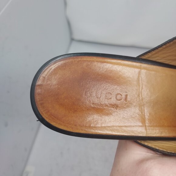 Gucci Black Horsebit Princetown Slide Mule - Picture 4 of 10